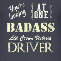 You Are Looking At One Badass Ltd Crown Victoria Driver Distressed Loo
