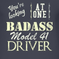 You Are Looking At One Badass Model 41 Driver Distressed Look Dark T S