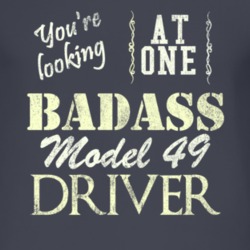 You Are Looking At One Badass Model 49 Driver Distressed Look Dark T S