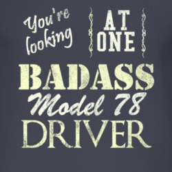 You Are Looking At One Badass Model 78 Driver Distressed Look Dark T S