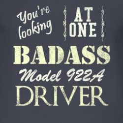 You Are Looking At One Badass Model 922A Driver Distressed Look Dark T
