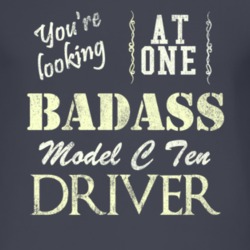 You Are Looking At One Badass Model C Ten Driver Distressed Look Dark 