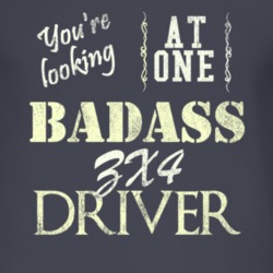You Are Looking At One Badass Zx4 Driver Distressed Look Dark T Shirt