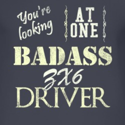 You Are Looking At One Badass Zx6 Driver Distressed Look Dark T Shirt