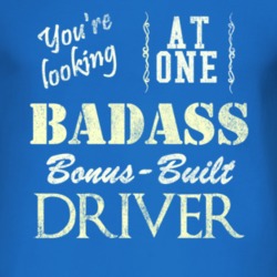 You Are Looking At One Badass Bonus-Built Driver Distressed Look Dark 