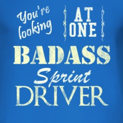 You Are Looking At One Badass Gmc Sprint Driver Distressed Look Dark T