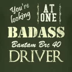 You Are Looking At One Badass Bantam Brc 40 Driver Distressed Look Dar
