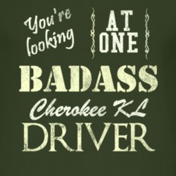 You Are Looking At One Badass Cherokee Kl Driver Distressed Look Dark 