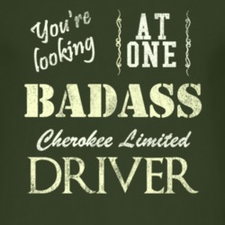 You Are Looking At One Badass Cherokee Limited Driver Distressed Look 