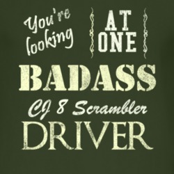 You Are Looking At One Badass Cj 8 Scrambler Driver Distressed Look Da