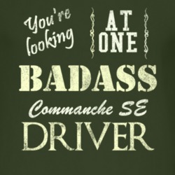 You Are Looking At One Badass Commanche Se Driver Distressed Look Dark