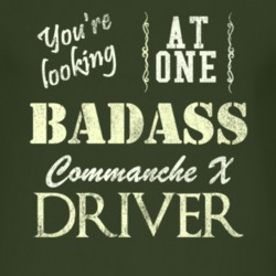 You Are Looking At One Badass Commanche X Driver Distressed Look Dark 