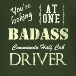 You Are Looking At One Badass Commando Half Cab Driver Distressed Look