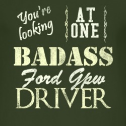 You Are Looking At One Badass Gpw Driver Distressed Look Dark T Shirt