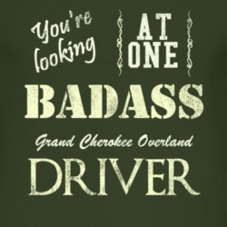 You Are Looking At One Badass Grand Cherokee Overland Driver Distresse