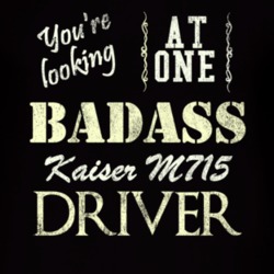 You Are Looking At One Badass Kaiser M715 Driver Distressed Look Dark 