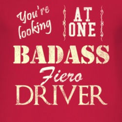 You Are Looking At One Badass Pontiac Fiero Driver Distressed Look Dar