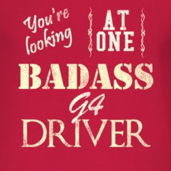 You Are Looking At One Badass Pontiac G4 Driver Distressed Look Dark T