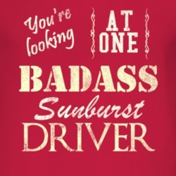 You Are Looking At One Badass Pontiac Sunburst Driver Distressed Look 