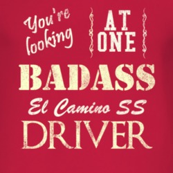 You Are Looking At One Badass Chevrolet El Camino Ss Driver Distressed