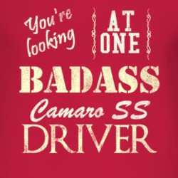 You Are Looking At One Badass Chevy Camaro Ss Driver Distressed Look D