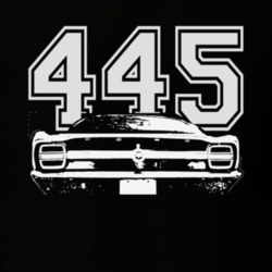 1968 Torino Rear View 445 Faded Look T Shirt