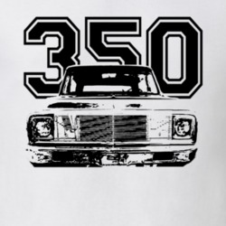1972 Chevy Blazer Grill View Black Graphic With Engine Size Light T Sh