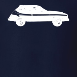 1977 AMC Gremlin X Side View Dark T Shirt