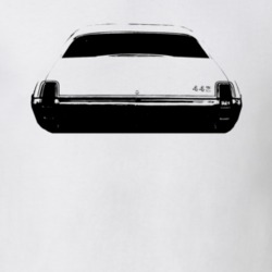 1969 Oldsmobile 442 Rear View Light T Shirt