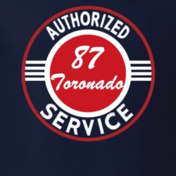 1987 Toronado Authorized Service T Shirt