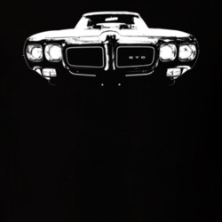 1970 Pontiac GTO The Judge Grill View Dark T Shirt