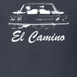 1972 El Camino Grill With Name Dark T Shirt