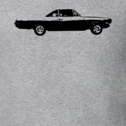 1972 Dodge Dart Side View Light T Shirt