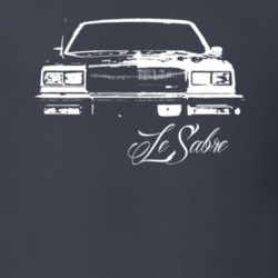1985 Buick LeSabre Grill View Model Dark T Shirt