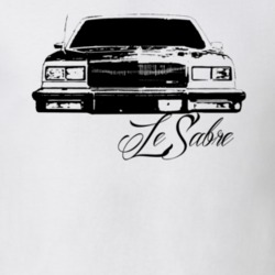 1985 Buick LeSabre Grill With Model Name T Shirt