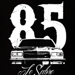 1985 Buick LeSabre Grill With Year and Model Dark Shirt