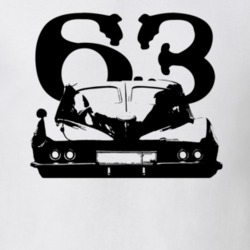1963 Corvette Split Window Rear with Year Light Shirt