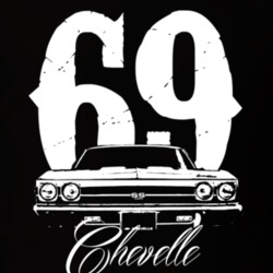1969 Chevelle Grill With Year and Model Shirt