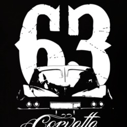 1963 Corvette Split Window Year Model T Shirt