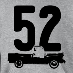 1952 Mercury Truck Side Veiw With Year Shirt