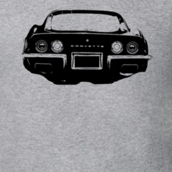 1972 Corvette Rear View Light Shirt