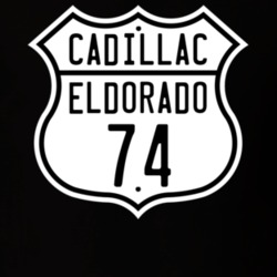 1974 Cadillac Eldorado Highway Route Sign Shirt