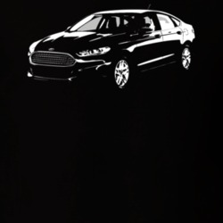 2013 Fusion Side View Dark Shirt