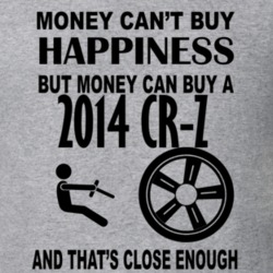 Money Can Buy 2014 CR-Z T Shirt