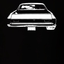 1971 GMC Sprint Rear View Dark Shirt