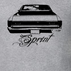 1971 GMC Sprint Rear View With Model T Shirt