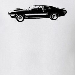 1970 Torino GT Side View Light Shirt