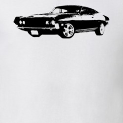 1971  TORINO GT Side View Light Shirt
