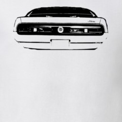 1972  MAVERICK GRABBER Rear View Light Shirt