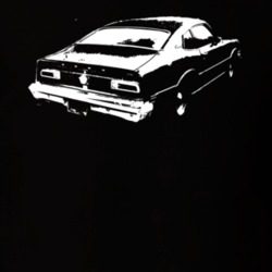 1974  MAVERICK GRABBER Rear View Dark Shirt 2